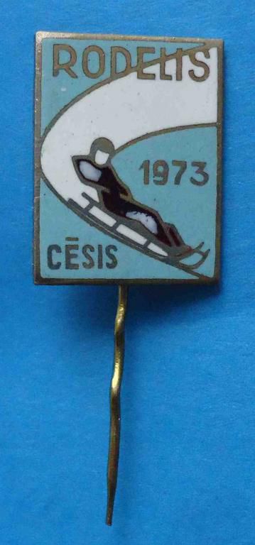 Санный спорт бобслей Цесис 1973 Латвия Rodelis Cesis - фото фото фото 0