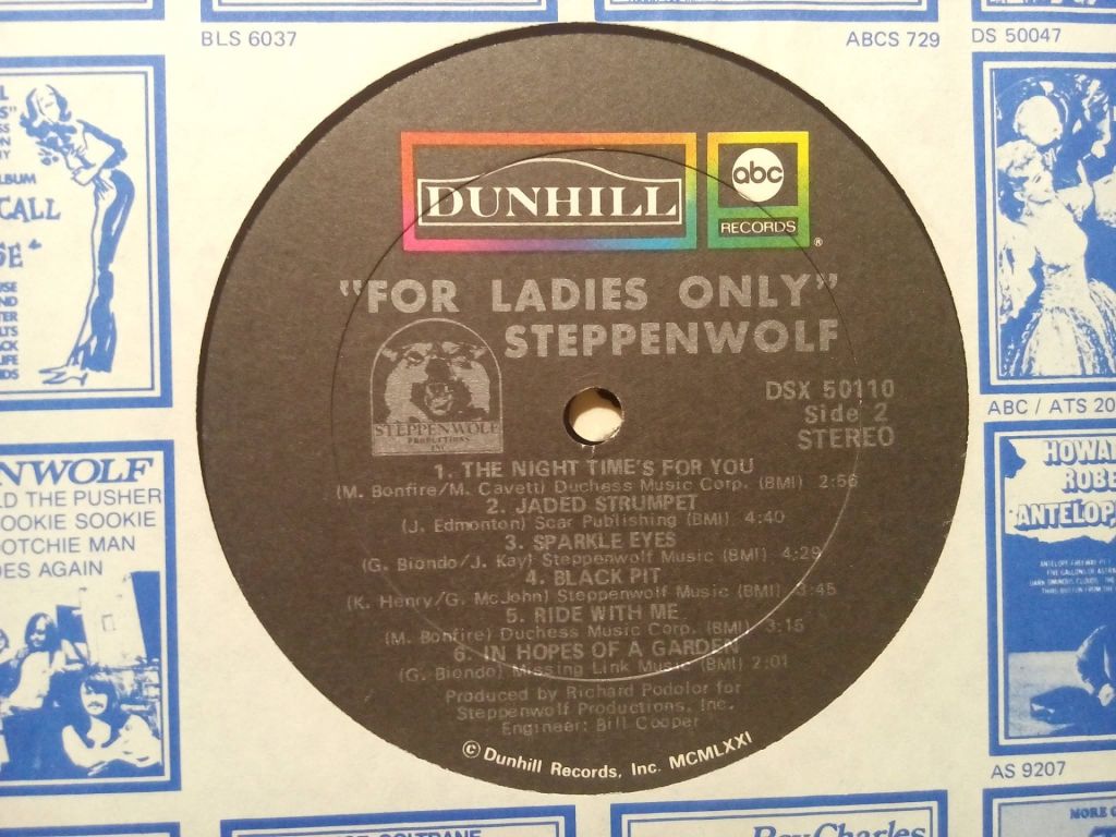 Steppenwolf "For Ladies Only" USA orig. Vinyl Nm - фото фото фото 4
