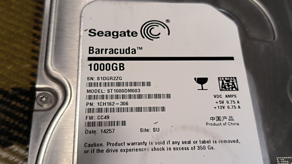 Жорсткий диск Seagate BarraCuda ST1000DM003 1TB №37 - фото фото фото 3