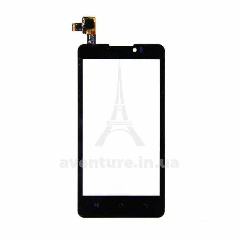 Сенсор (тачскрин) Prestigio 4505 MultiPhone PAP Duo чёрный - фото фото фото 2