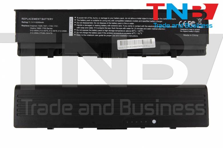 Батарея DELL Inspiron 1720 11.1V 5200mAh - фото фото фото 1