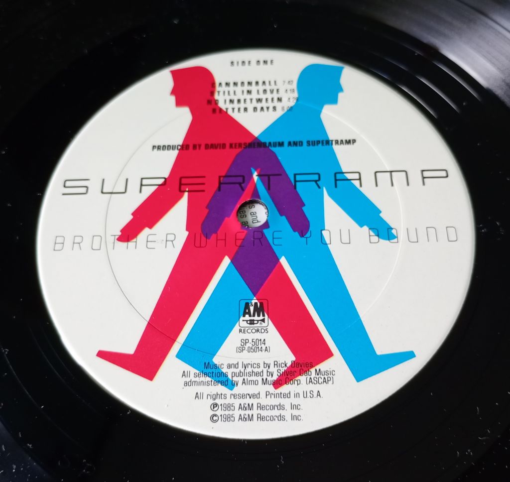 SUPERTRAMP Brother Where You Bound LP NM- - фото фото фото 2