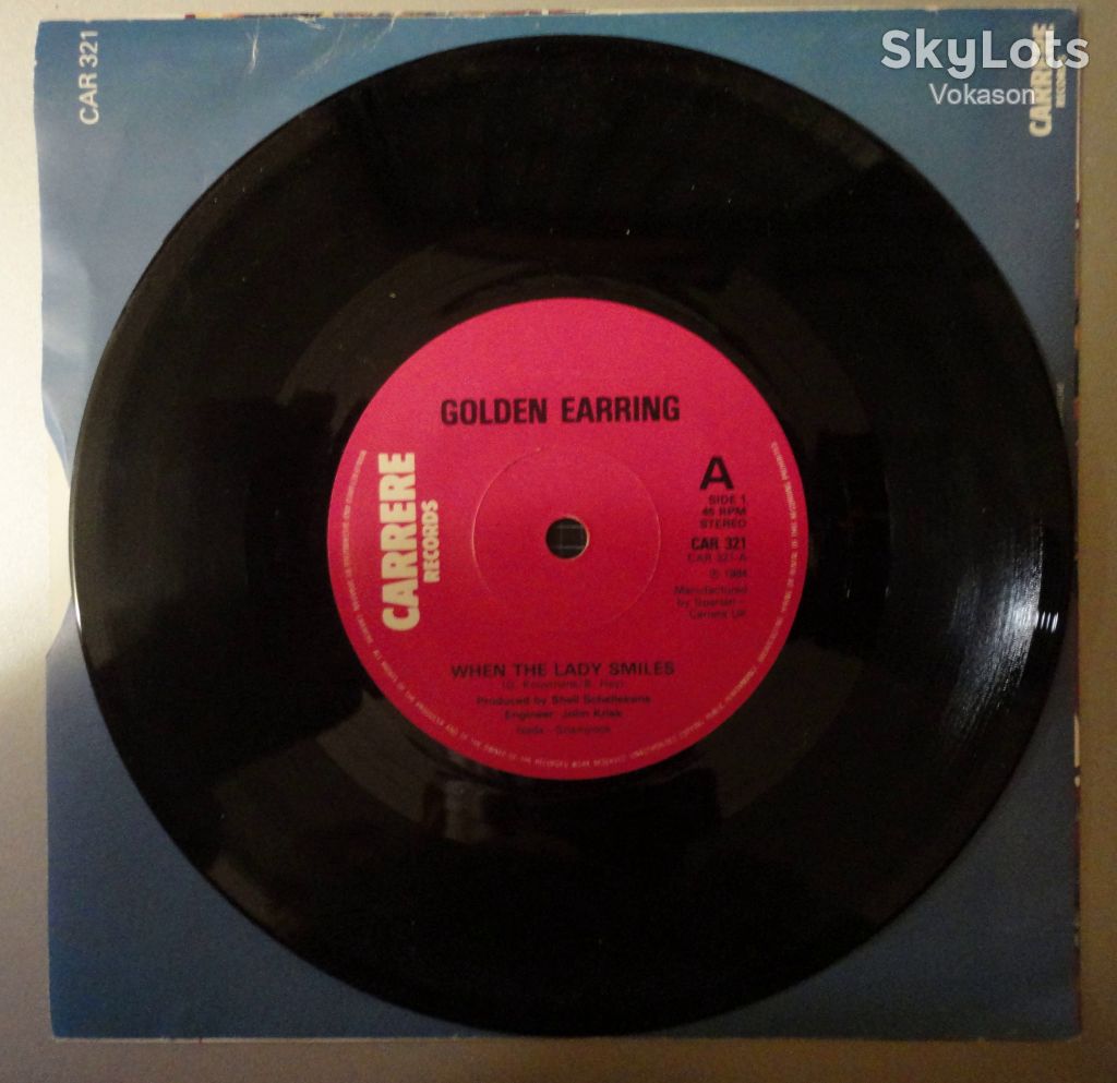 Golden Earring ‎– When The Lady Smiles   EX+/EX - фото фото фото 2