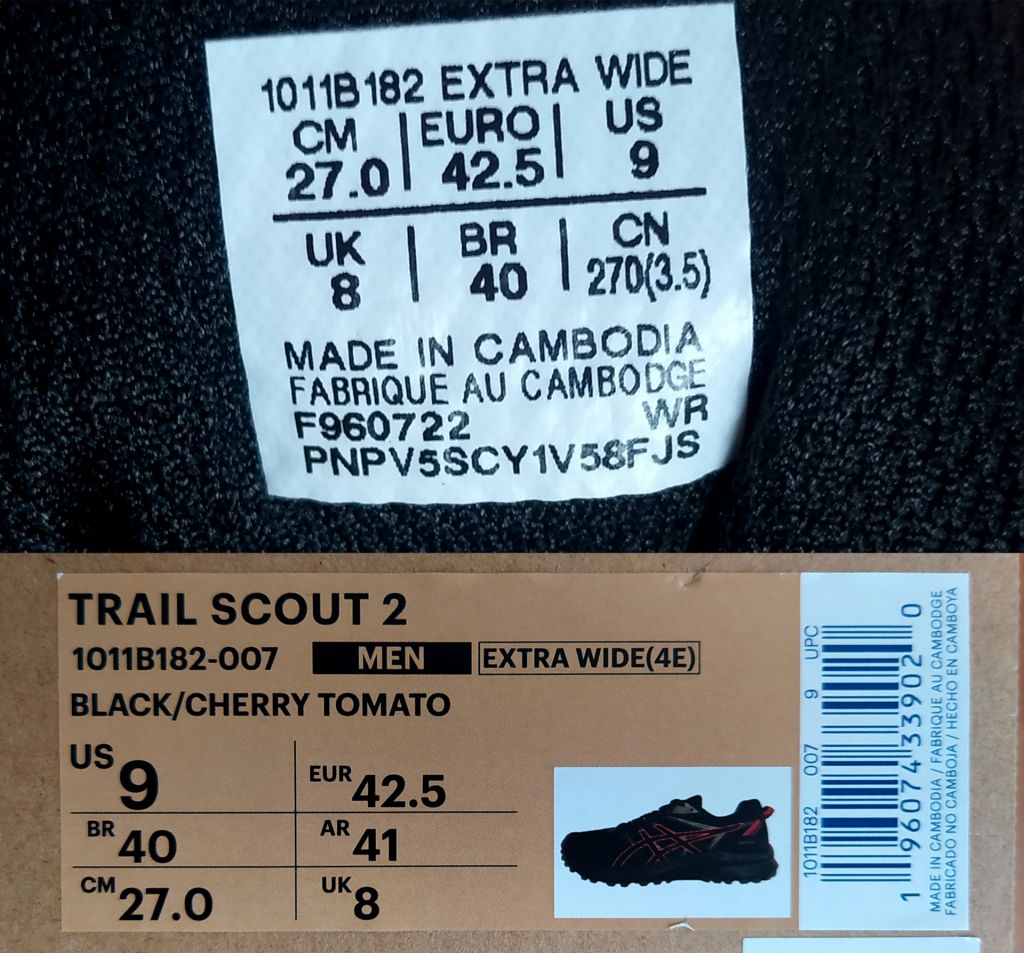 Кросівки чоловічі ASICS® TRAIL SCOUT 2 original 43.5EU - фото фото фото 14