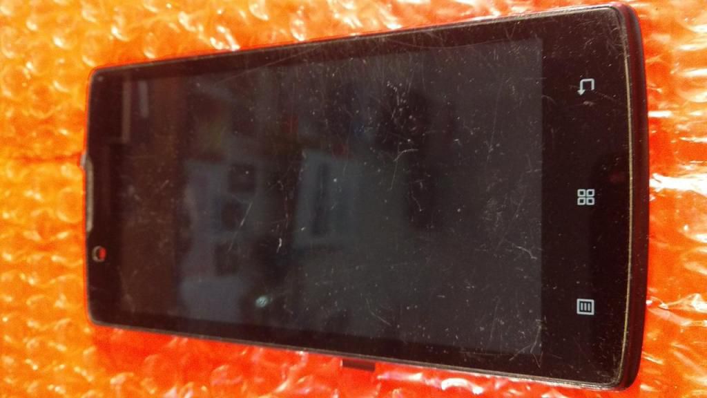 Lenovo A2010 модуль дисплея с сенсором в корпусе оригинал бу - фото фото фото 0