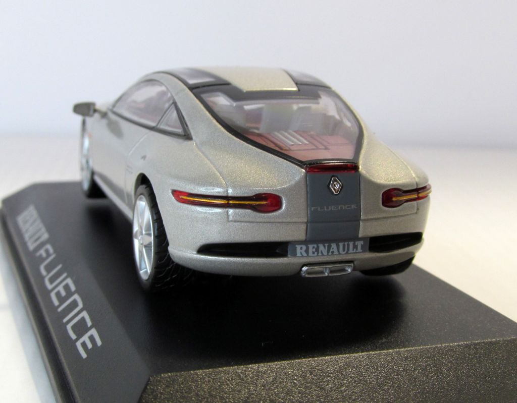 Renault Fluence Concept Car, Norev 1:43 бокс . Рено Флюенс Норев - фото фото фото 1