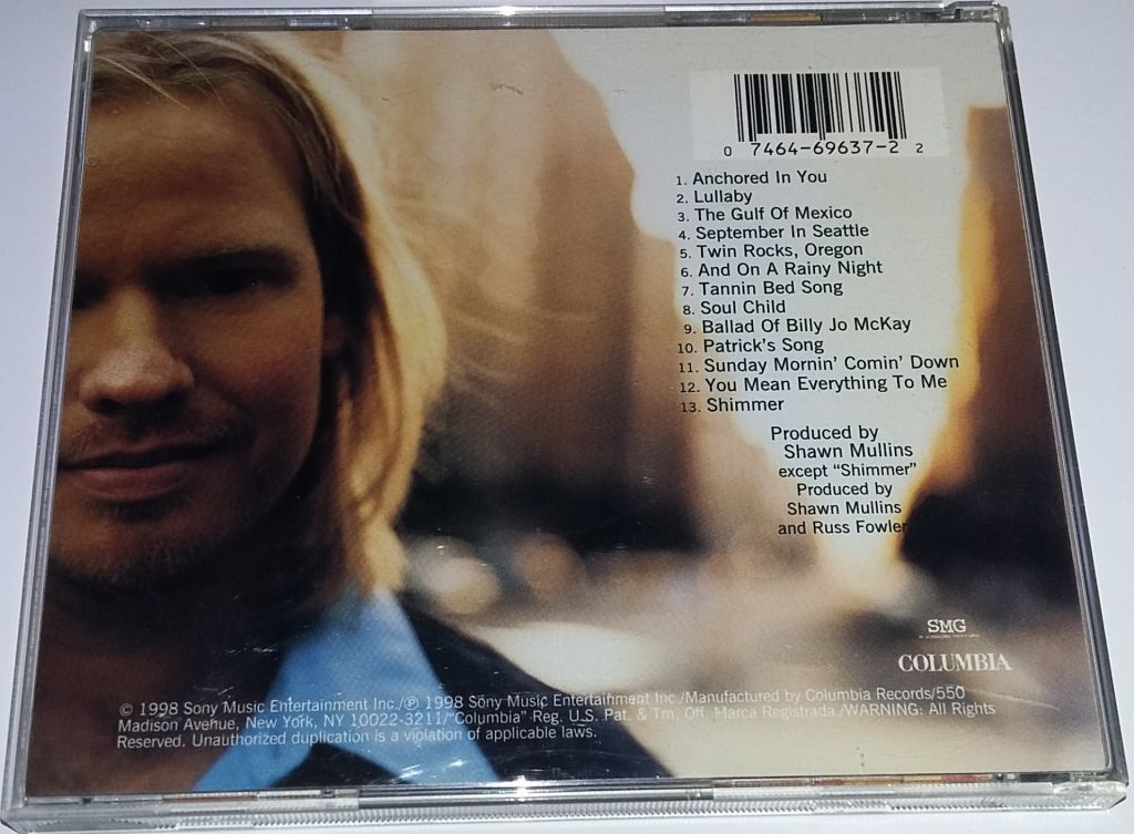 SHAWN MULLINS Soul's Core  CD US - фото фото фото 2