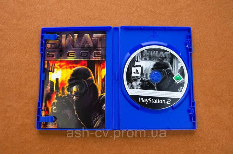 Диск для Playstation 2, гра SWAT Siege - фото фото фото 3