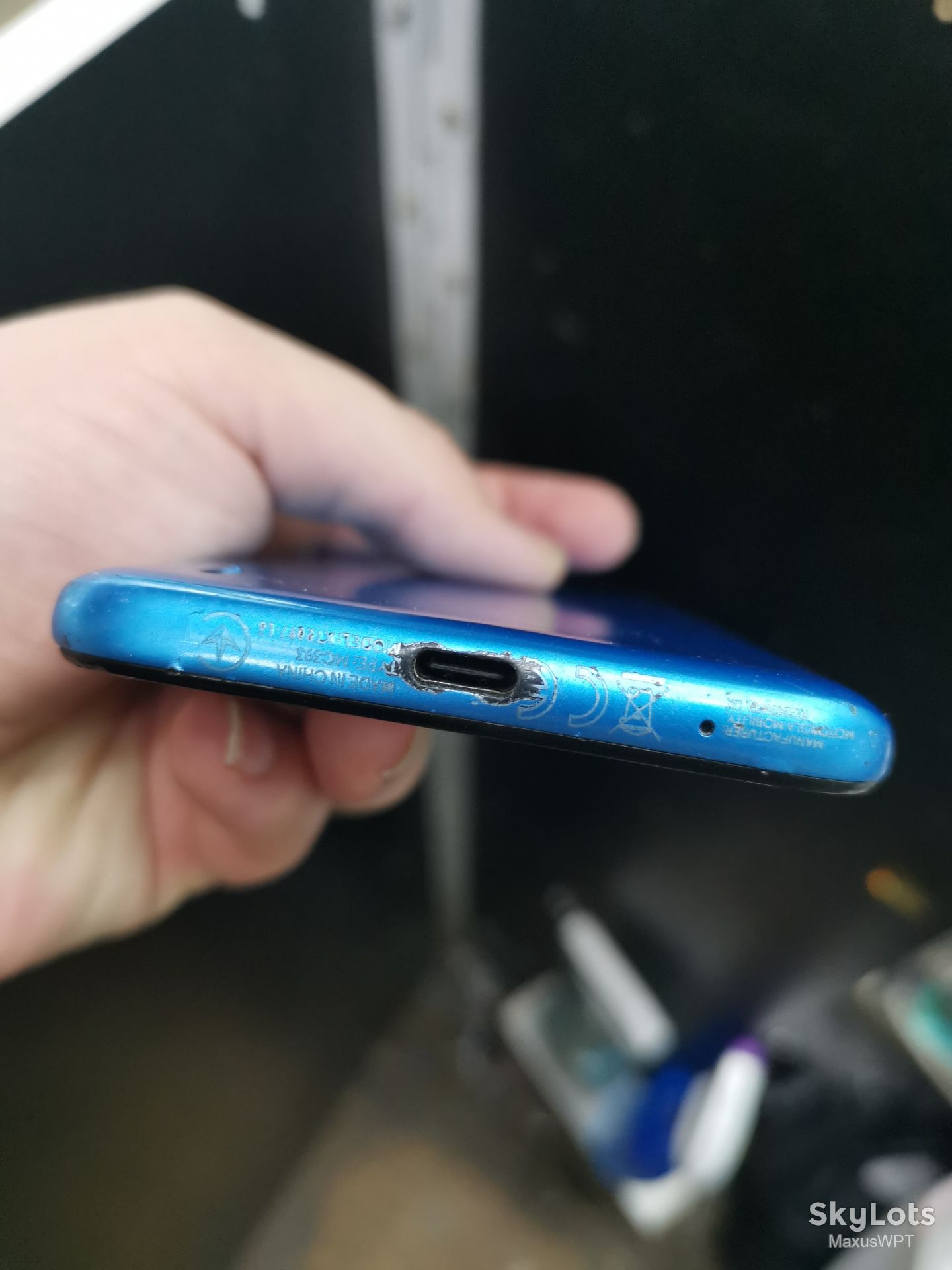 #659 Sklad Motorola E7I Power  blue - фото фото фото 4
