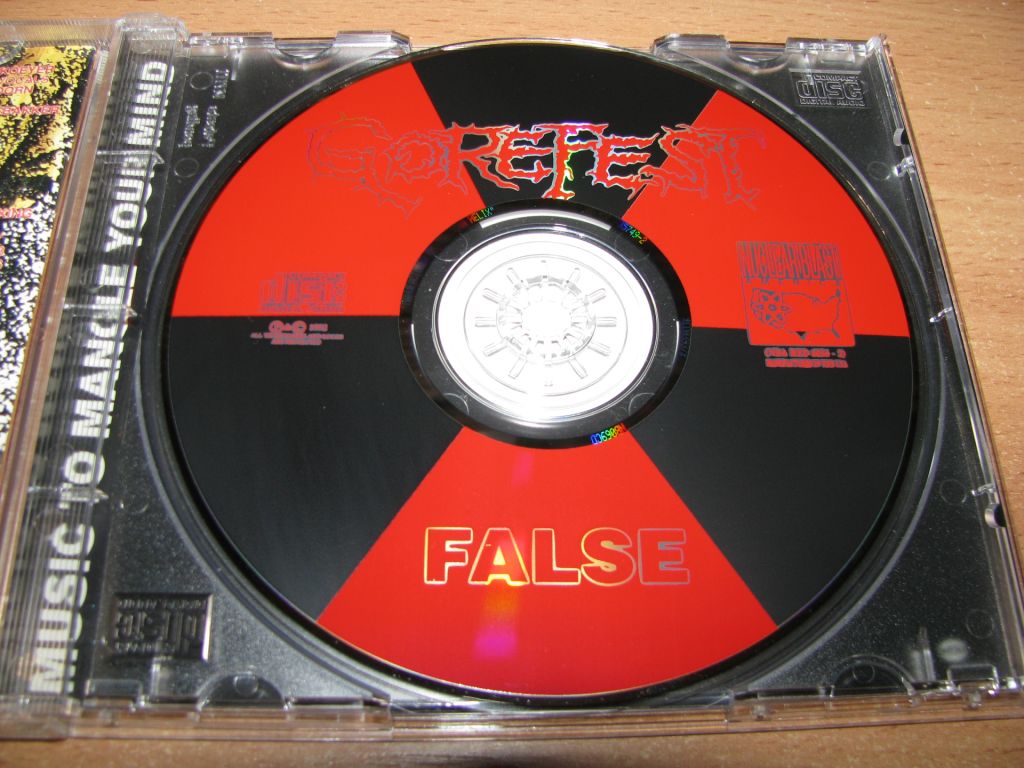 GOREFEST - False  (1992 Nuclear Blast 1st press,USA) - фото фото фото 2