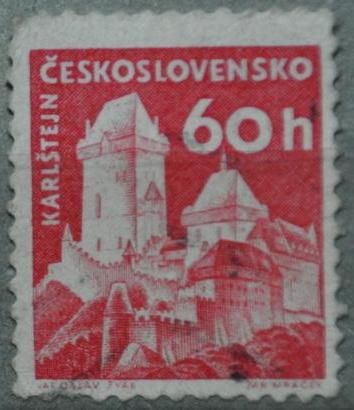 Чехословакия Архитектура Замок Карлштейн 1960 - фото фото фото 0