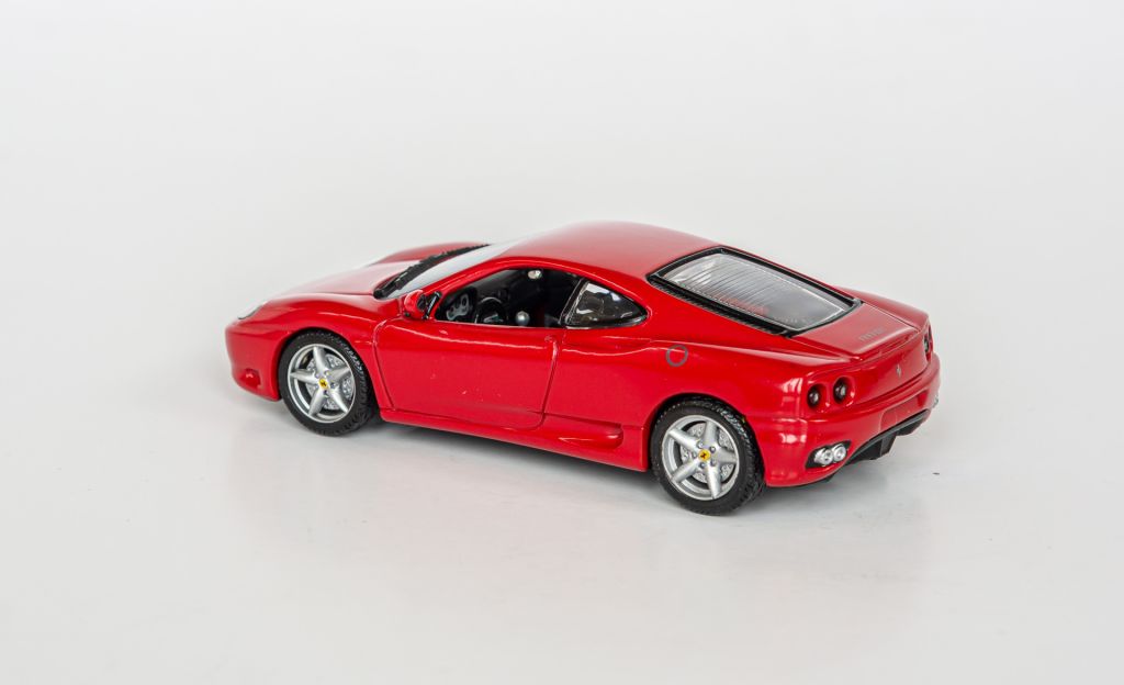 1:43 Ferrari 360 Modena 1999 red, HotWeels #23901 - фото фото фото 3