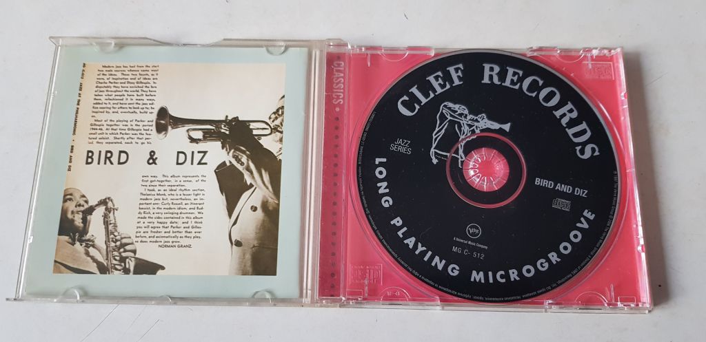 Charlie Parker / Dizzy Gillespie Bird And Diz CD ліцензія - фото фото фото 2