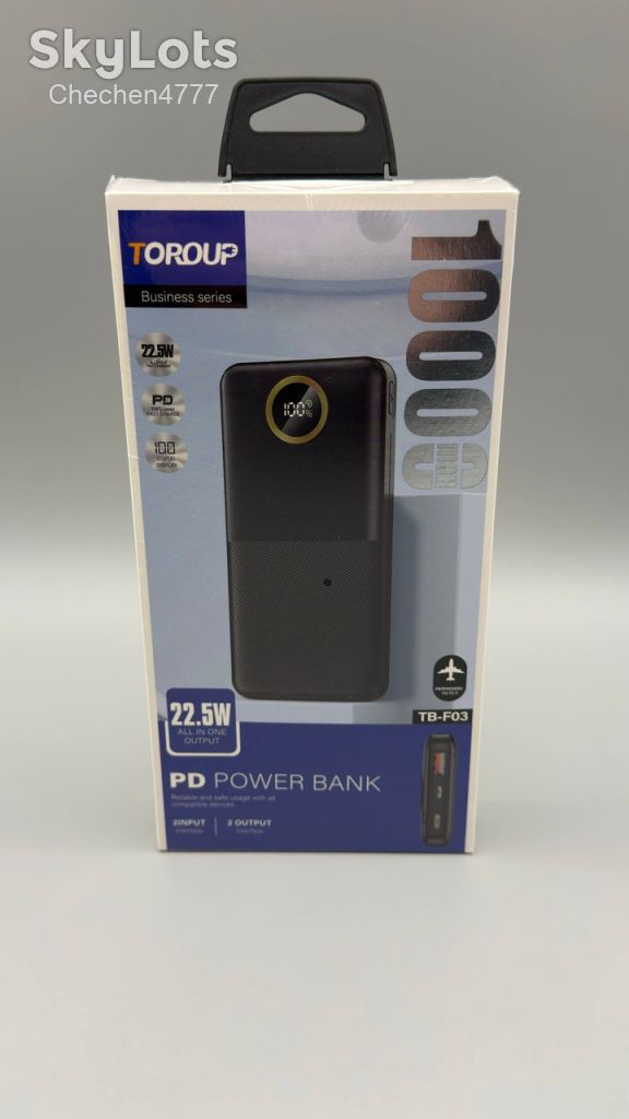 Power Bank TOROUP TB-F03 / PD 22.5W / 10000mAh - фото фото фото 0