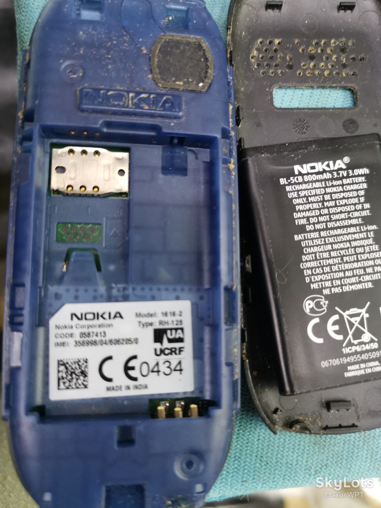 #shop Nokia 1616 blue 205/0 - фото фото фото 2