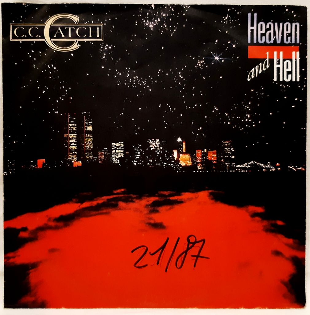 C.C. Catch - Heaven And Hell - 1986.  (EP). 7. Vinyl. Пластинка. Germany - фото фото фото 0