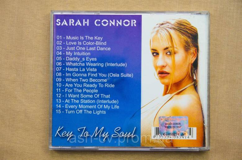 Музичний диск CD. Sarah Conor - Key to my soul - фото фото фото 2