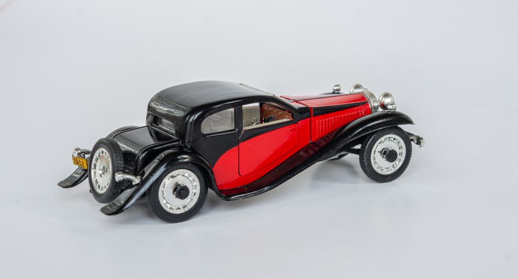 1:43 Bugatti Royale T50 1932 red-black, RIO #48 Italy - фото фото фото 3