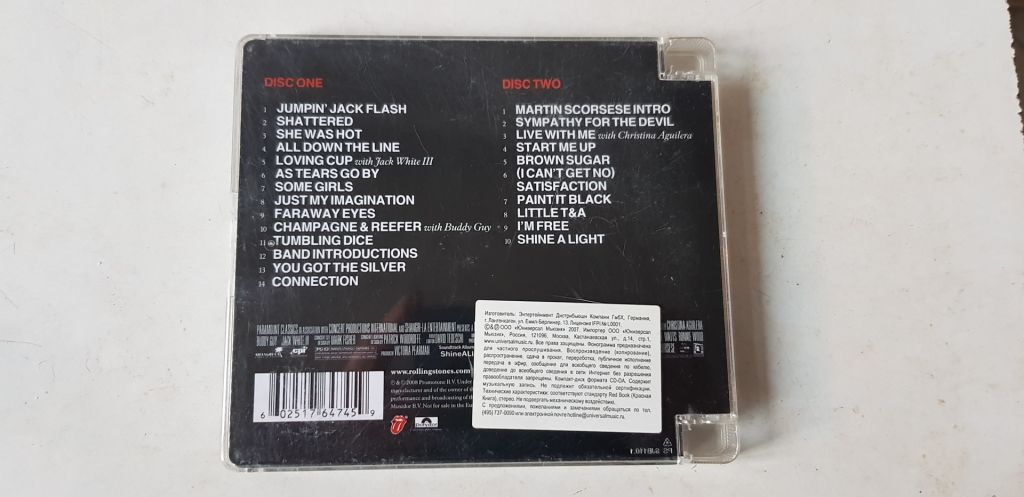 The Rolling Stones Shine A Light 2CD фірмовий - фото фото фото 1