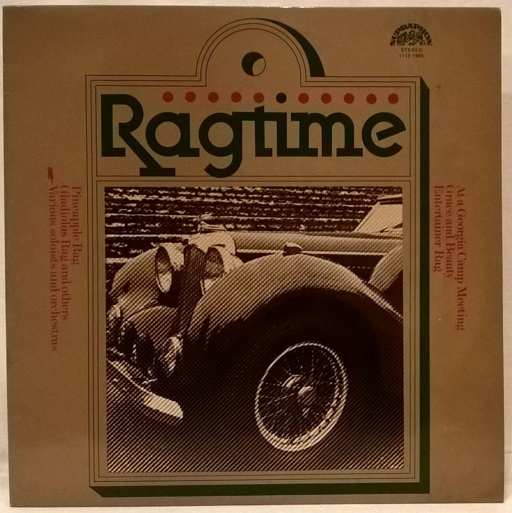 V.A. Jazz - Ragtime - 1976.   (LP). 12. Vinyl. Пластинка. Czechoslovakia - фото фото фото 0