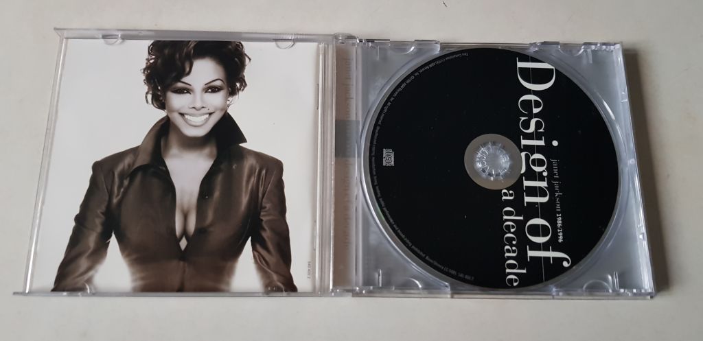 Janet Jackson Design Of A Decade 1986 / 1996 CD фірмовий - фото фото фото 2