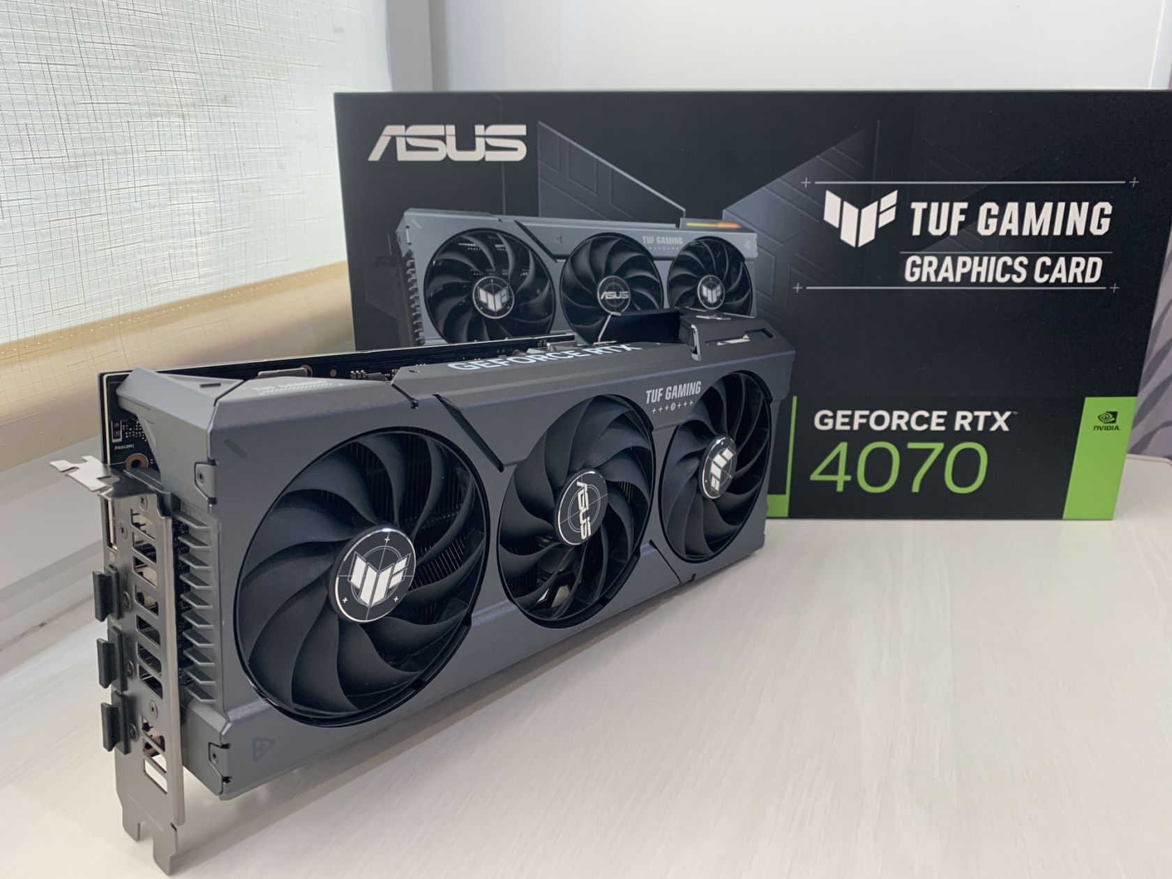 Продам Asus Tuf GeForce RTX 4070-12G GAMING ОФІЦІЙНА ГАРАНТІЯ - фото фото фото 1