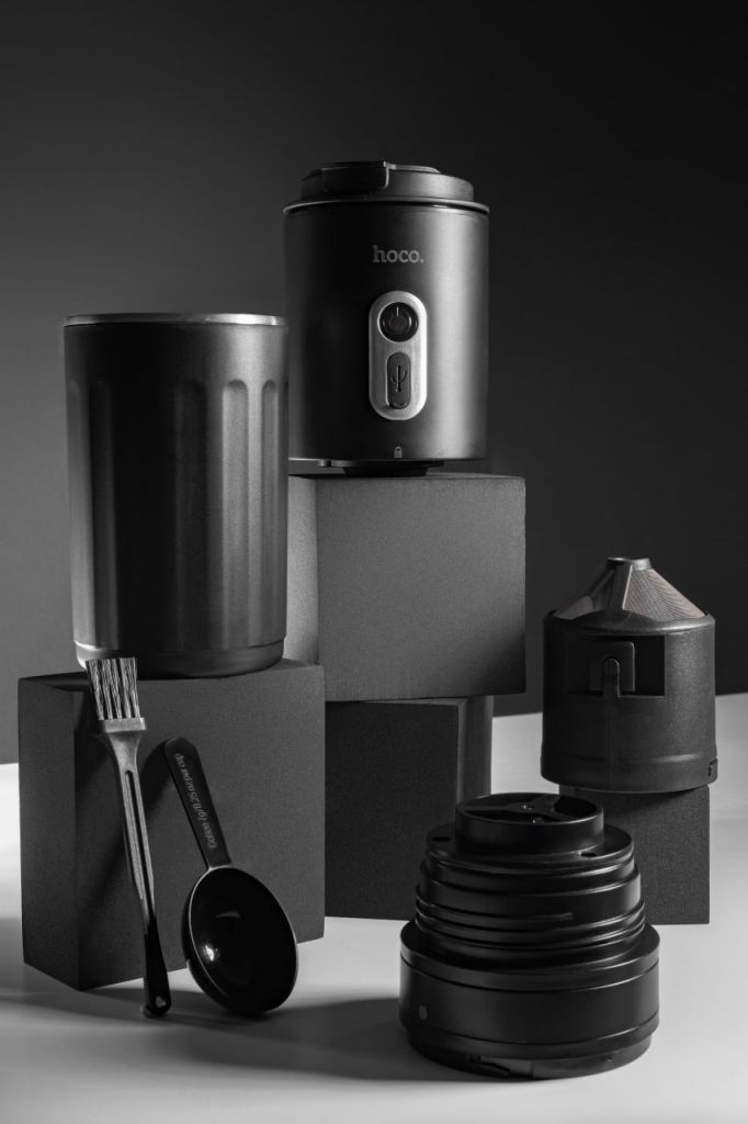 Портативна кавоварка Hoco HX80 All-in-One 1300 mAh - фото фото фото 3