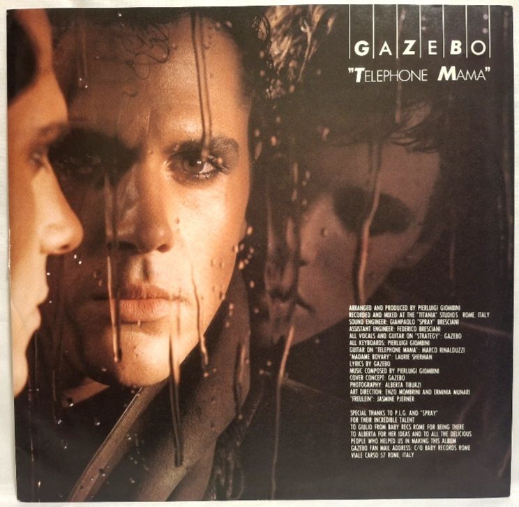 Gazebo - Telephone Mama - 1984.  (LP). 12. Vinyl. Пластинка. Europe. - фото фото фото 3