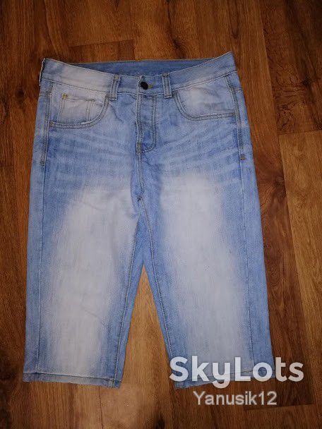 Стильные джинсовые мужские шорты, бриджи Denim Co - фото фото фото 2