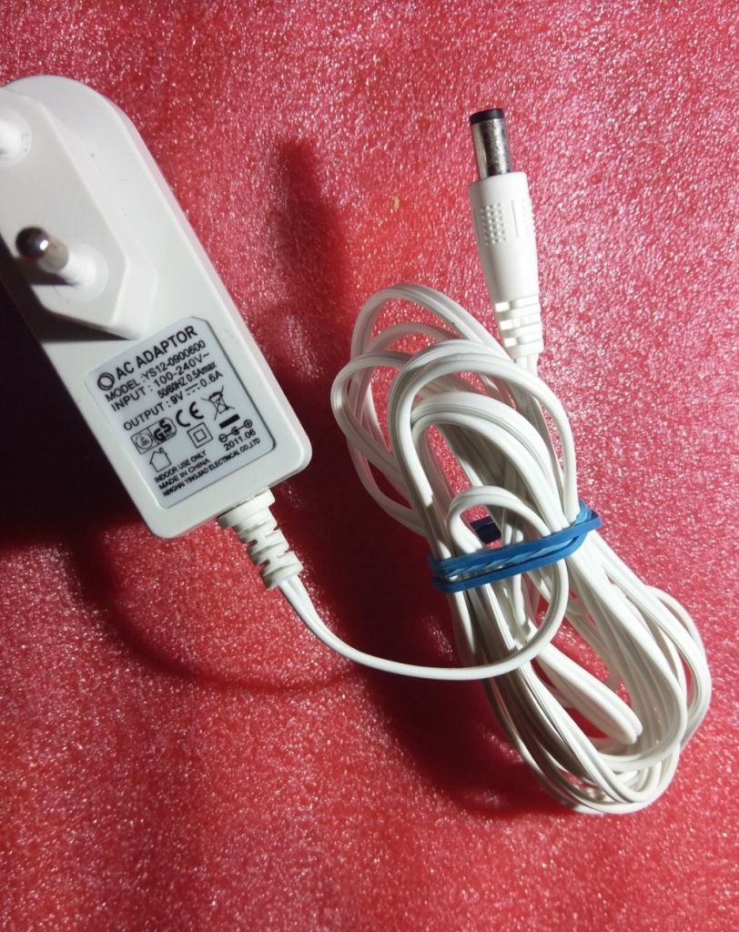 AC ADAPTOR 9V - 0.6A YS12-0900600 - фото фото фото 0