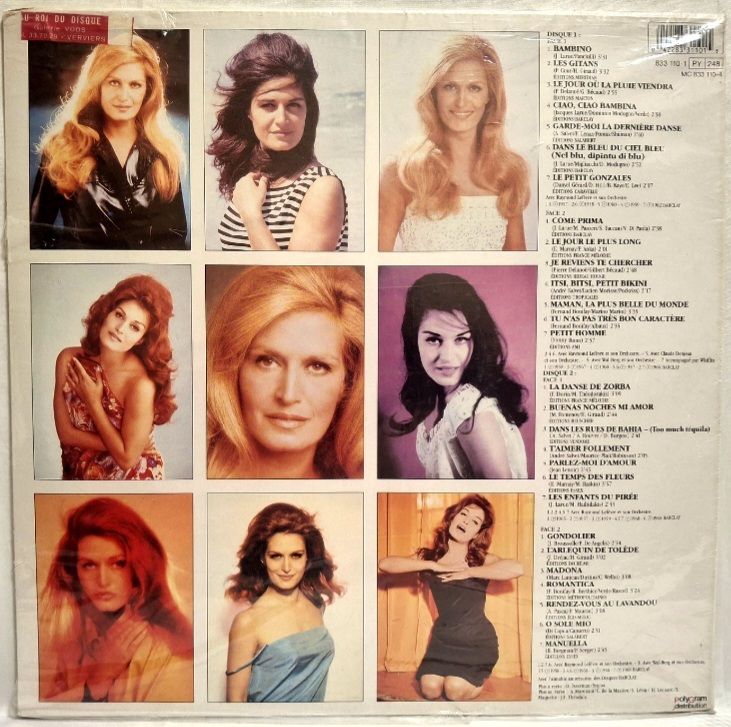 Dalida - Bambino. Greatest Hits - 1957-68.  (2LP). 12. Vinyl. Пластинки. France. S/S. - фото фото фото 1