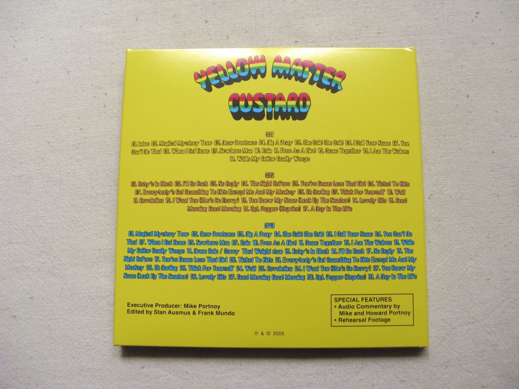 CDLP Beatles Tribute. Yellow Master Custard. 2CD+DVD. 2005. - фото фото фото 5