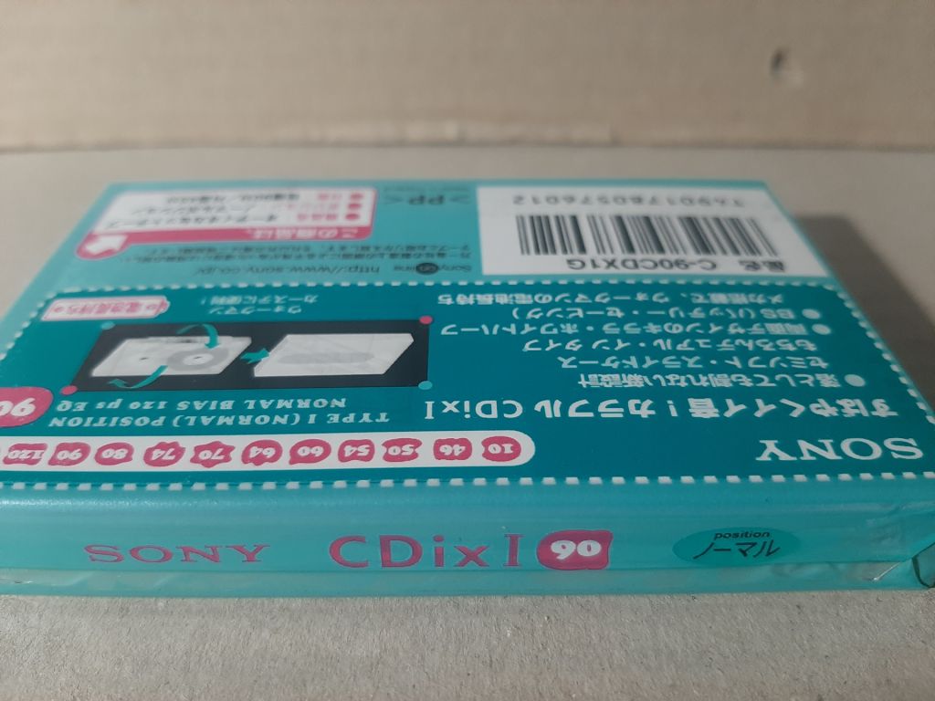 Кассета SONY CDixI 90 новая - фото фото фото 3