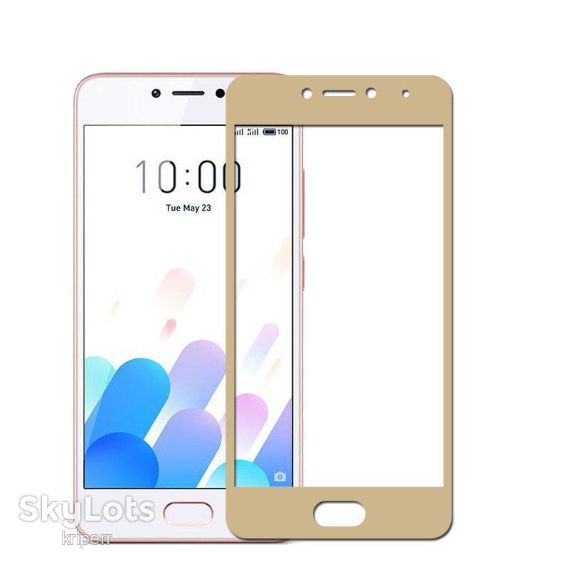 Защитное стекло Mocolo 2.5D for Meizu M5c mini - Full Screen Gold - фото фото фото 1
