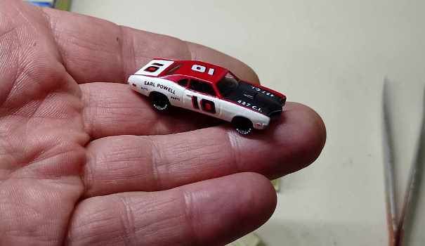 1971 Mercury Cyclone  (NASCAR#10) 1/120 TT - фото фото фото 3