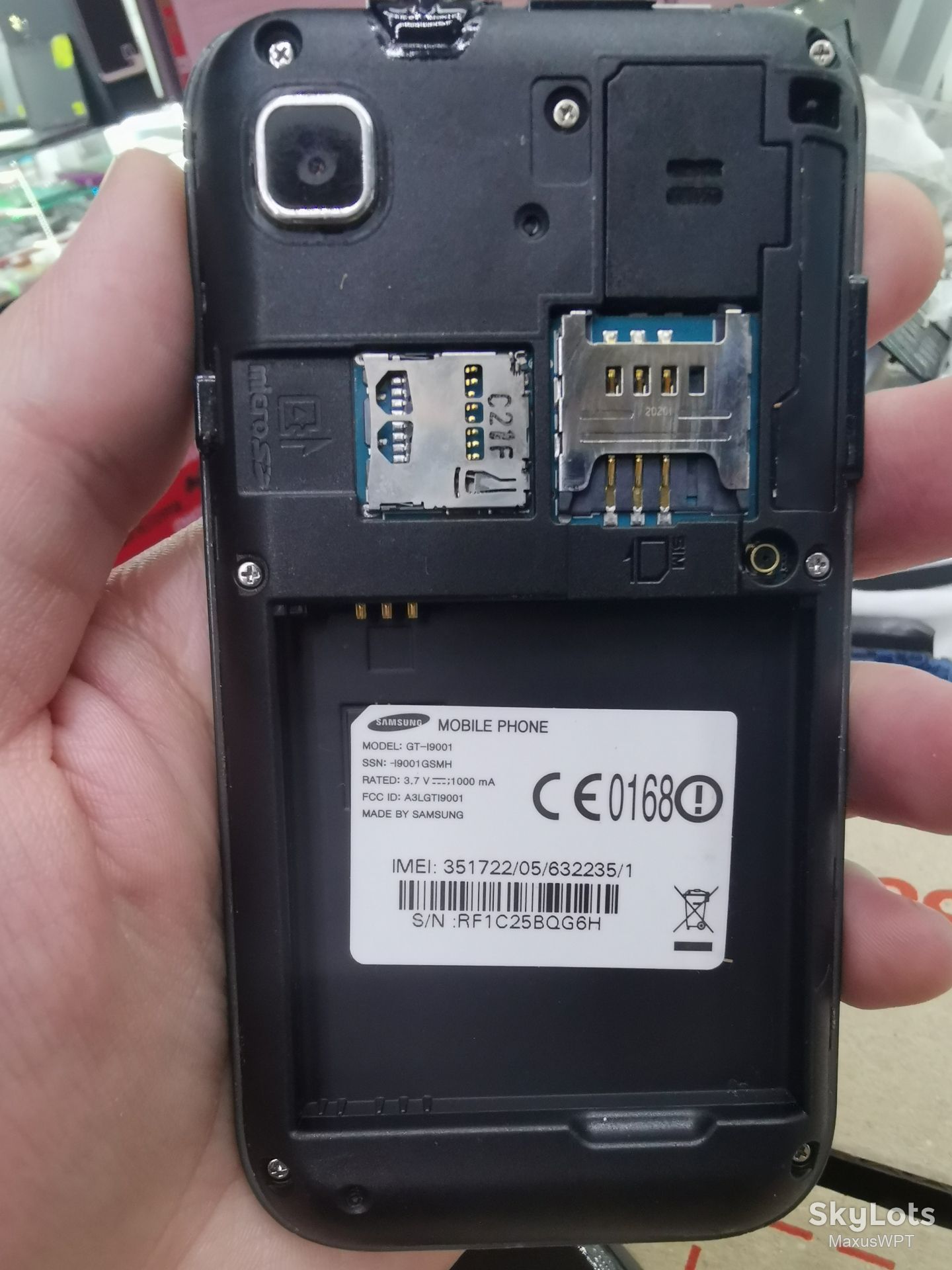#989 Sklad Samsung galaxy S  9001 black 2 - фото фото фото 4