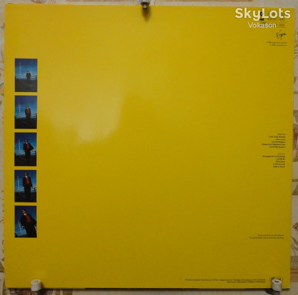 Feargal Sharkey - Wish NM+/NM/Mint - фото фото фото 3