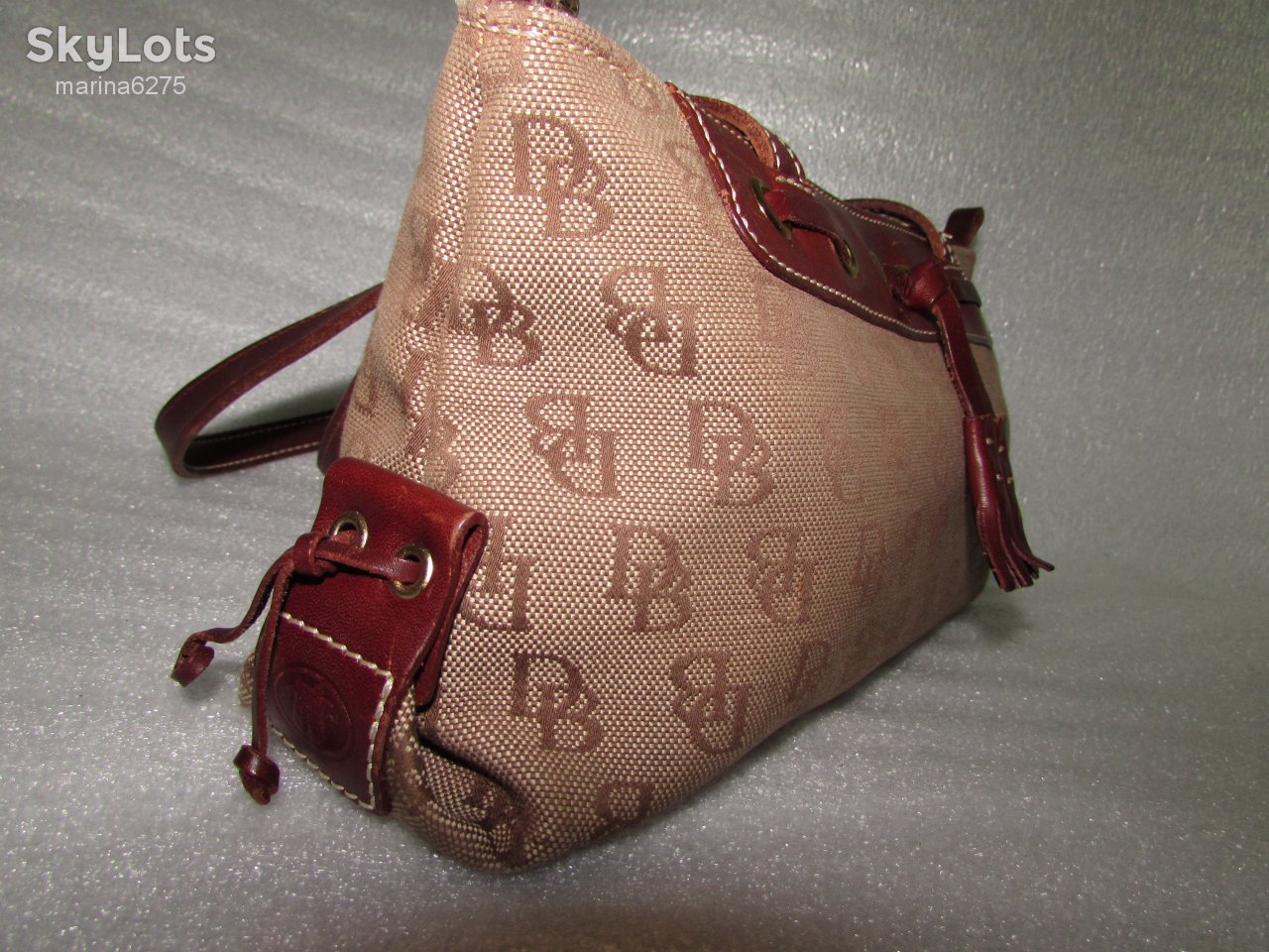 БРЕНДОВАЯ СУМКА НАТУРАЛЬНАЯ КОЖА ~Dooney&amp;Bourke ~ - фото фото фото 1
