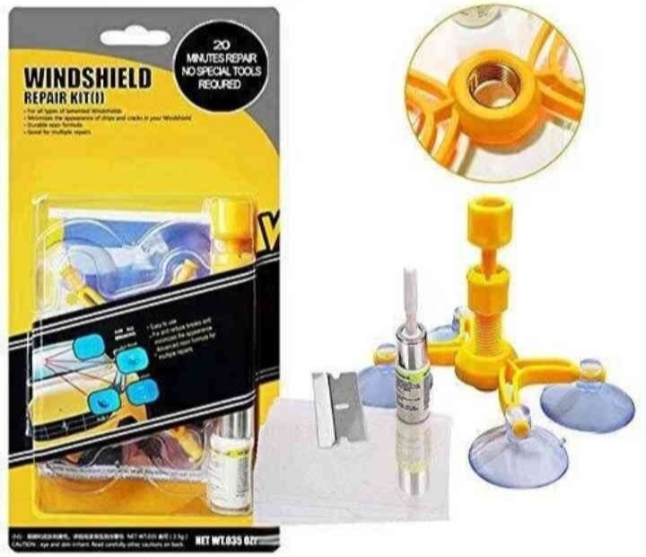 Набір для ремонту лобового скла Sunroz Windshield Repair Kit - фото фото фото 0