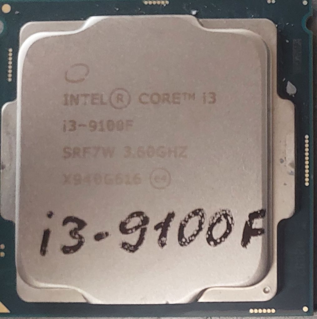 Б/В Процесор Intel Core i3-9100F 3.60GHz/6MB/8GT/s - фото фото фото 0