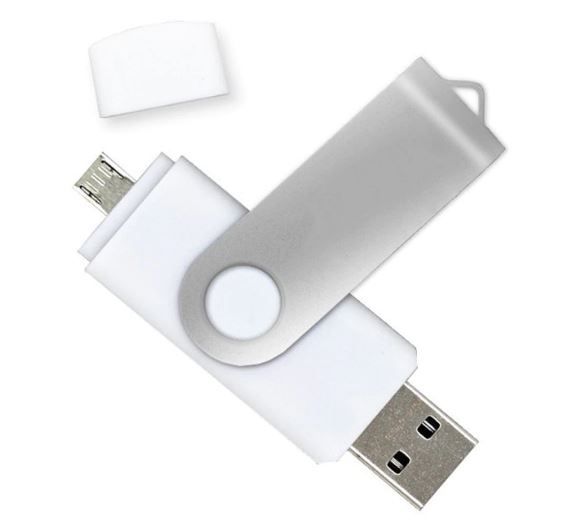 Флэш-накопитель 64 GВ, USB 2.0 Micro-USB OTG 2-IN-1, НОВАЯ - фото фото фото 2