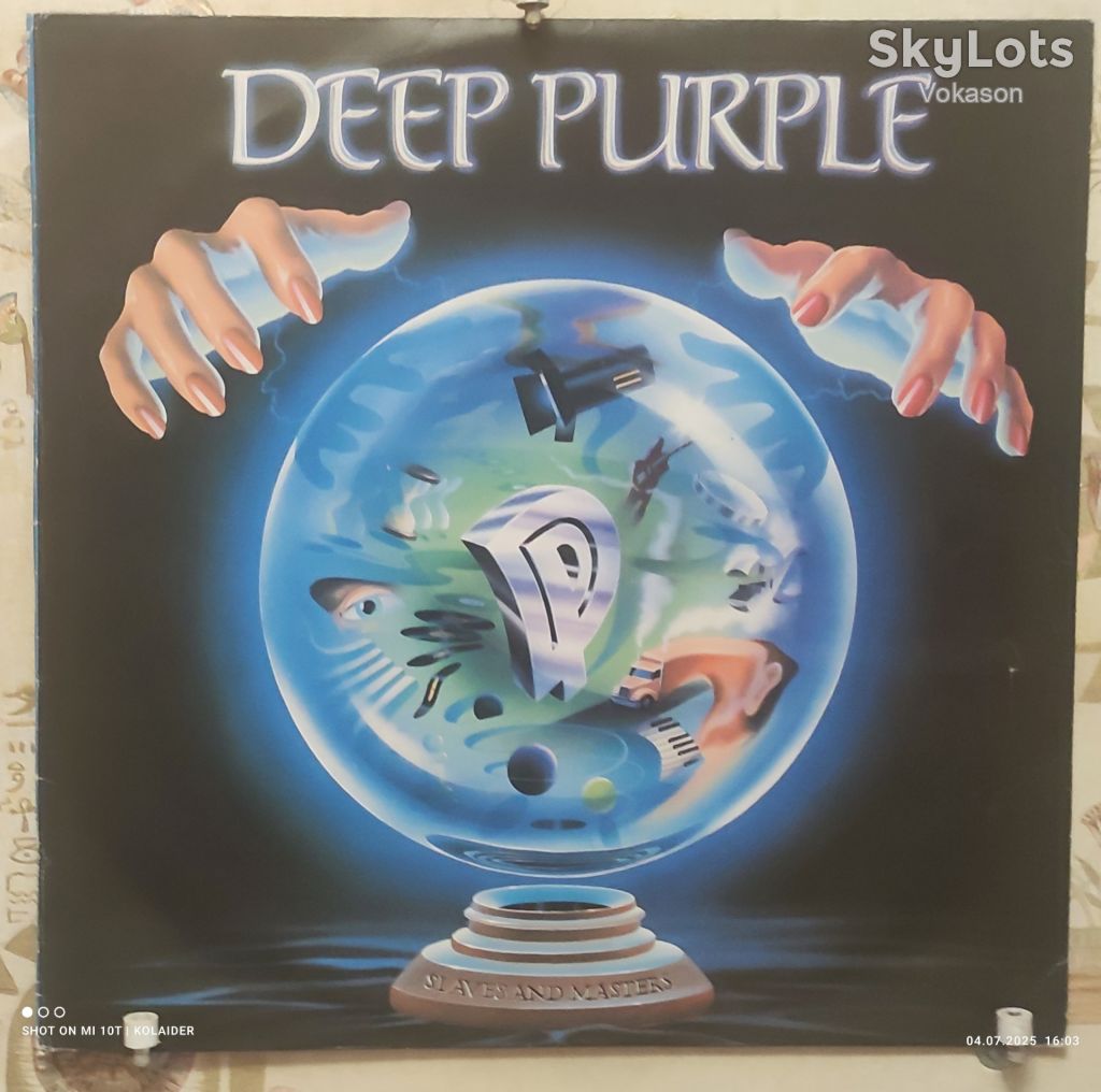 Deep purple -  Slaves  and  Masters  NM/NM - фото фото фото 0