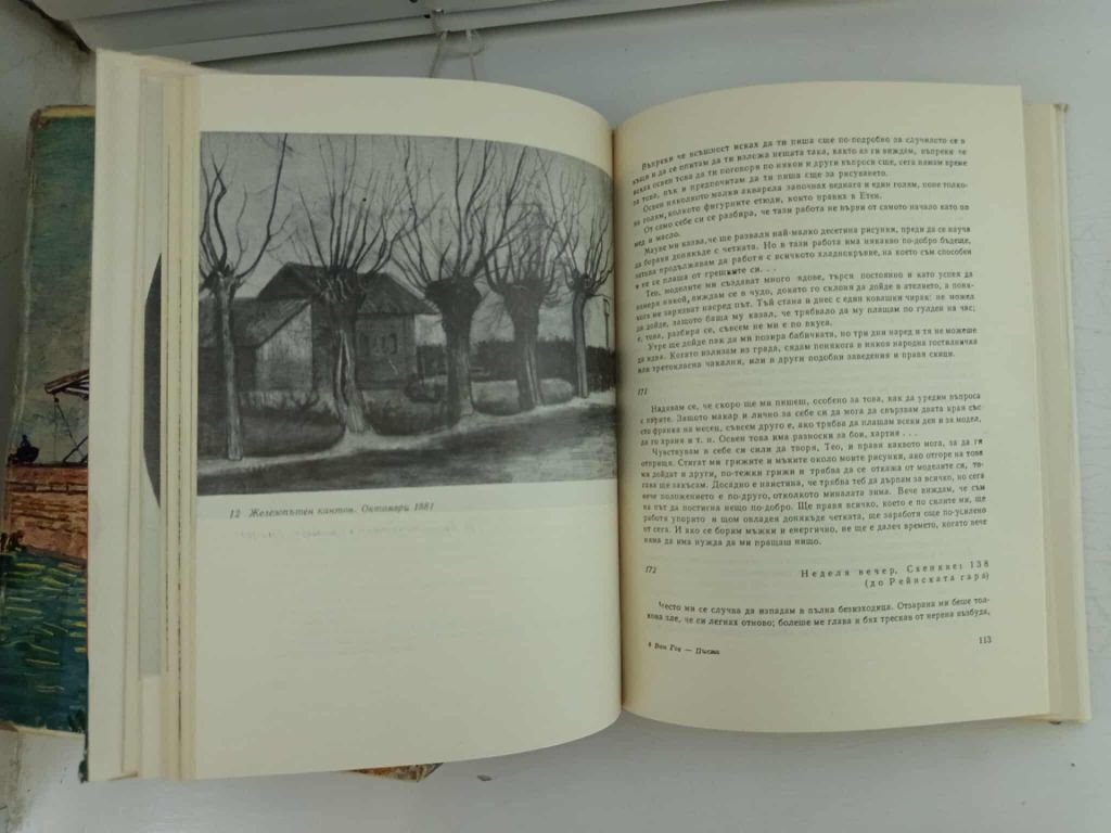Книги 2 тома. Письма Ван Гога к брату Тео. Болгария София 1967 г. - фото фото фото 10