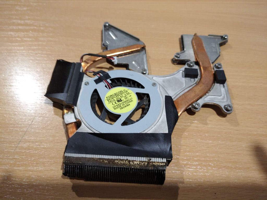 Система охлаждения  ноутбука  Samsung R520 б/у - фото фото фото 0