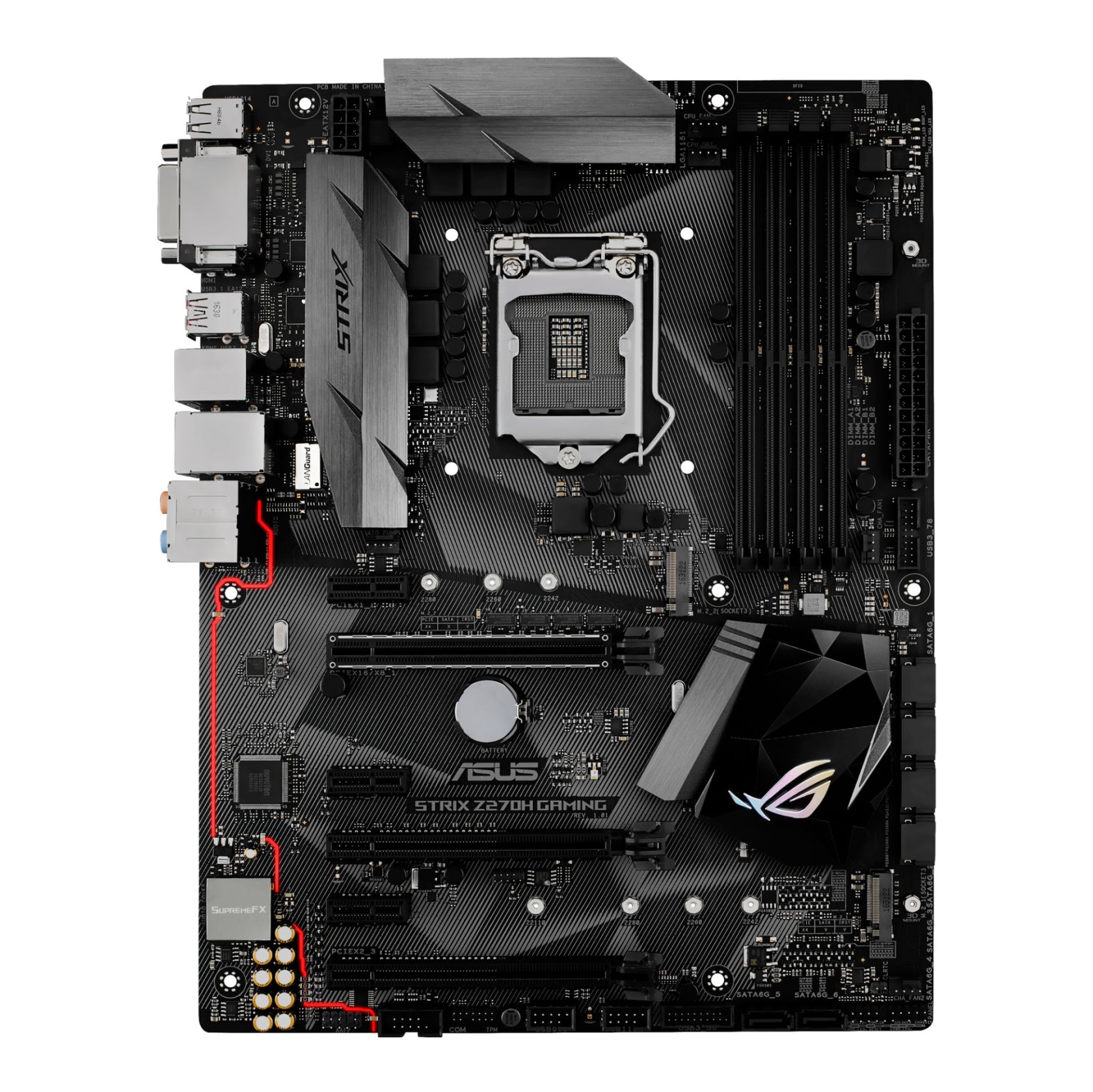 Мать 1151, ASUS ROG STRIX Z270H GAMING, Intel Z270 chipset - фото фото фото 0
