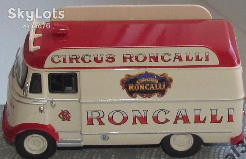 1/43 MERCEDES-BENZ L 319 Circus Roncalli. Limit 1000pcs. Premium ClassiXXs. РАРИТЕТ. - фото фото фото 1