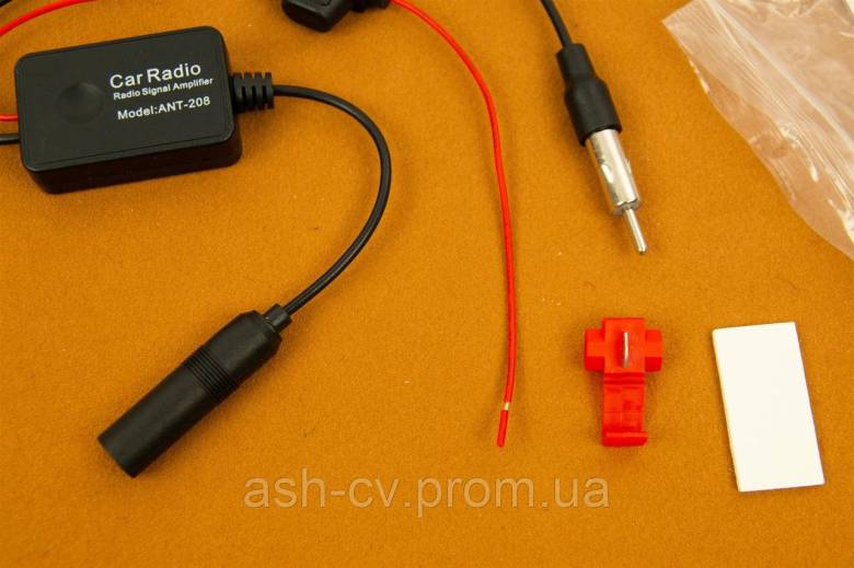 Автомобільний, підсилювач, радіо, FM, антени, Car Radio Signal Amplifier, ANT-208, ANT208 - фото фото фото 3
