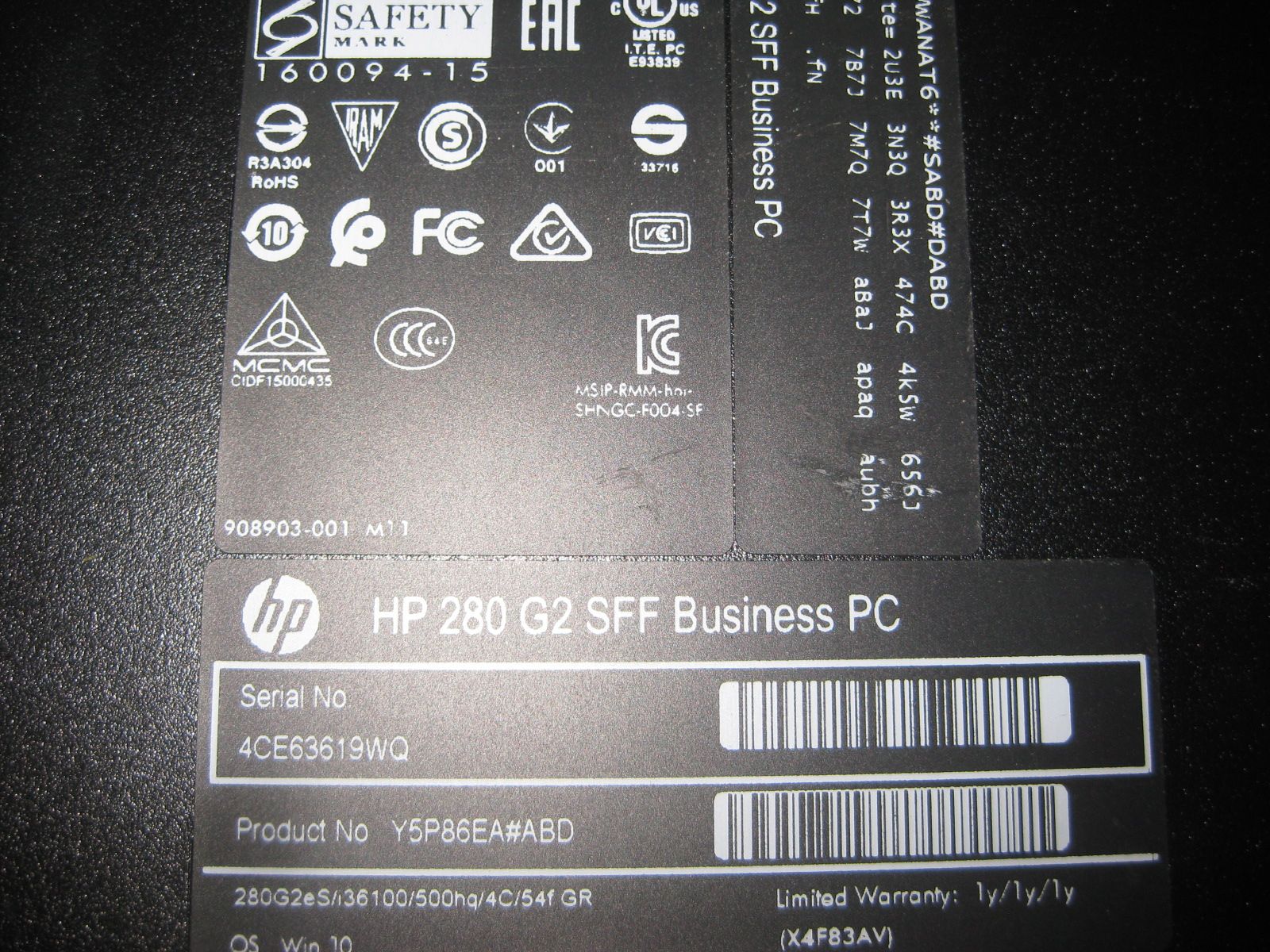 Системний блок HP 280 G2 SFF i3-6100 - фото фото фото 3