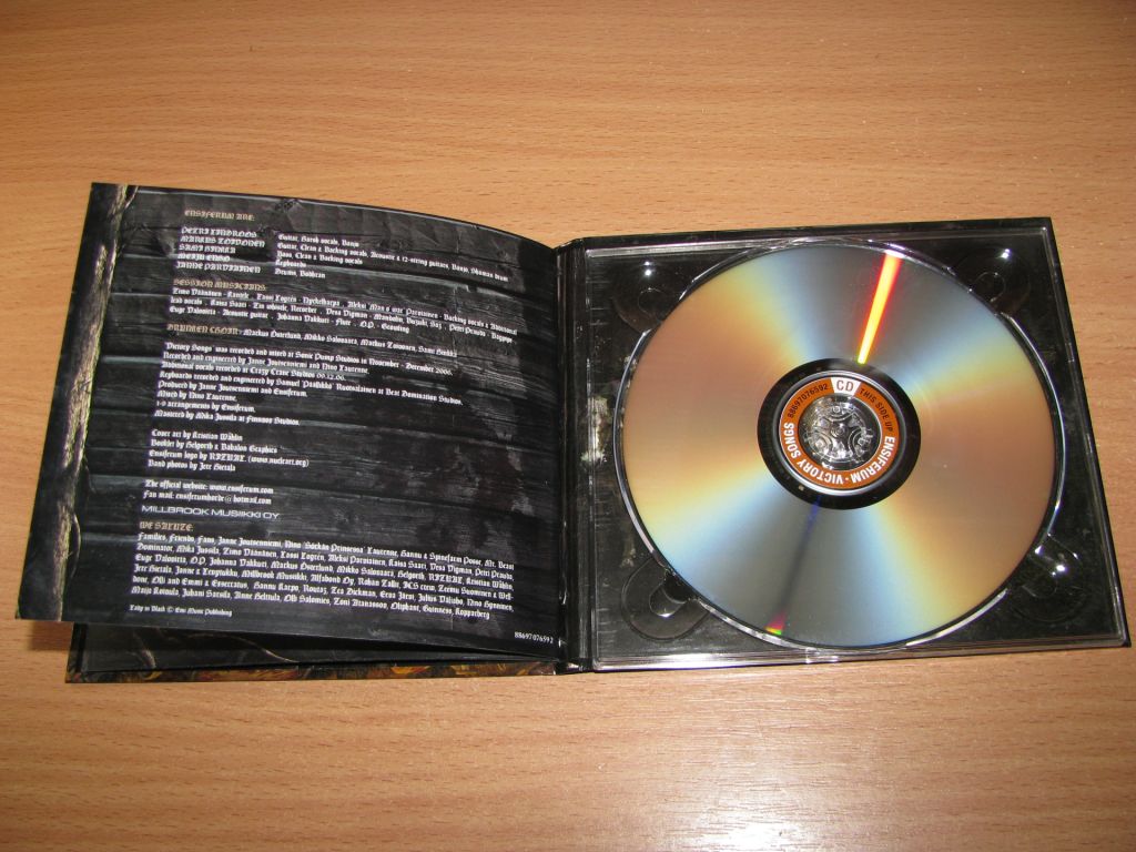 ENSIFERUM - Victory Songs  (2007 Spinefarm DIGIBOOK) - фото фото фото 3