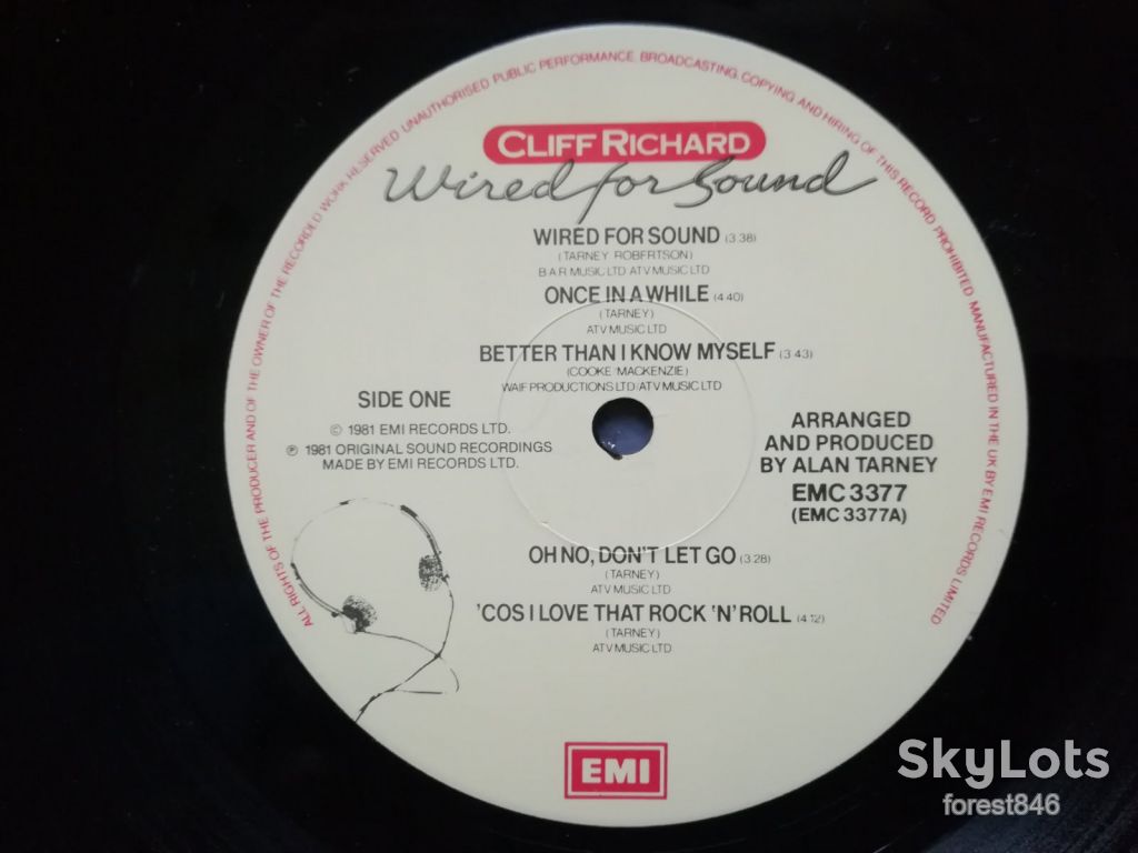 Cliff Richard-Wired for sound-Ex.+, Англия - фото фото фото 6